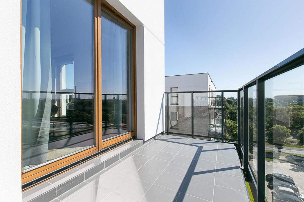 Apartament Black Zajezdnia Wrzeszcz Apartman Gdańsk Kültér fotó