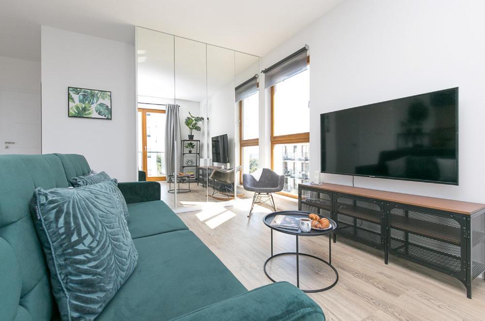 Apartament Black Zajezdnia Wrzeszcz Apartman Gdańsk Kültér fotó